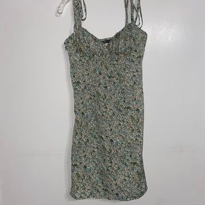 Extra small green dress